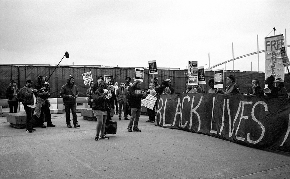 CopWatch Black Lives Matter rally. Krull magazine