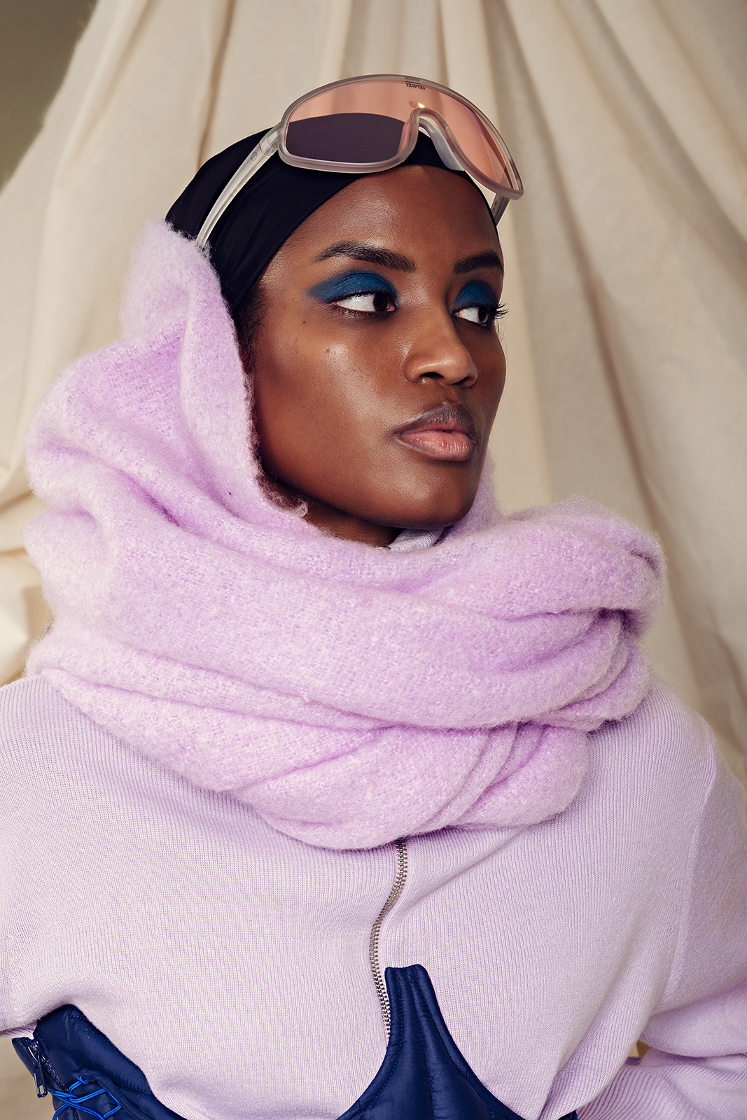 feel that unique, krullmag fashion story, model idil gurhan