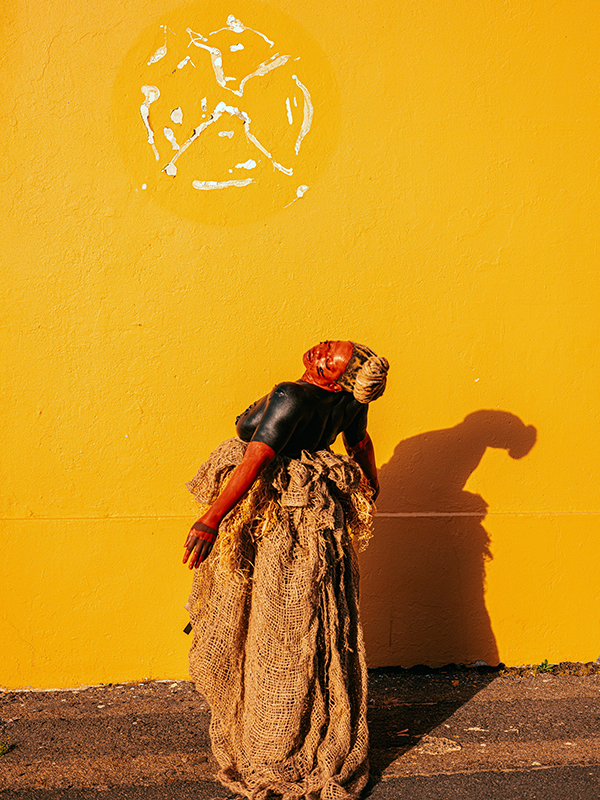 Krull magazine. Rafiki. Self portrait. Art photography. Sun