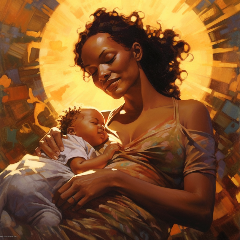 GYNDROID motherhood artwork directed by Camilla Wellton