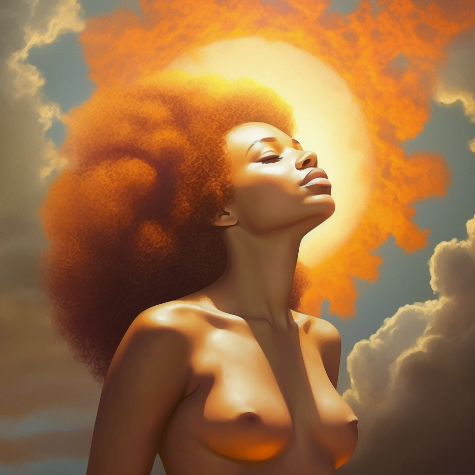 GYNDROID sunlight artwork directed by Camilla Wellton